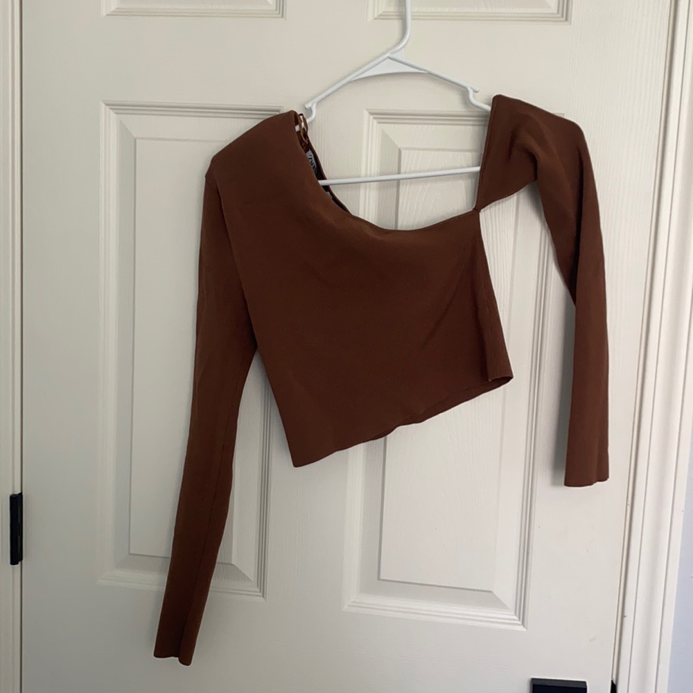 Zara one should sleeve top